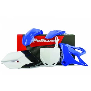 Komplet plastików Yamaha YZ 85 '15-'21 niebieski biały OEM