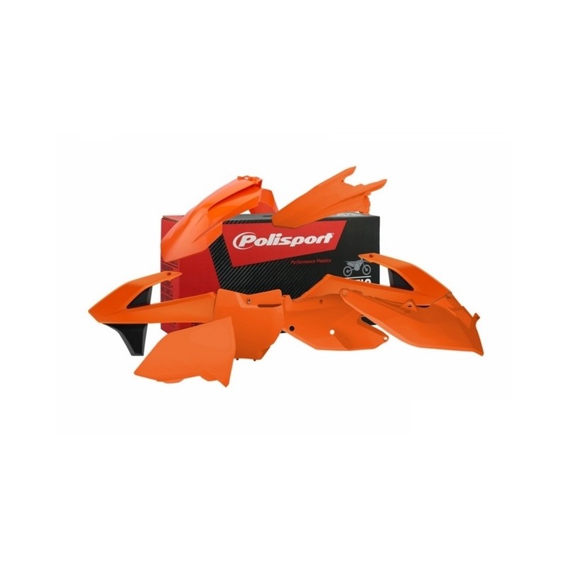 Komplet plastików KTM SX/SX-F '16-'18 w kolorze pomarańczowym