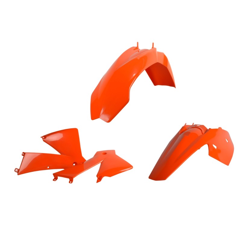 Komplet plastików KTM EXC/EXC-F '04 w kolorze pomarańczowym - OEM