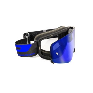 PROGRIP GOGLE PG3205-181 MAGNET KOLOR CZARNY MATT - Szyba Niebieska Lustrzana Antyscratch, No Fog, Anti UV