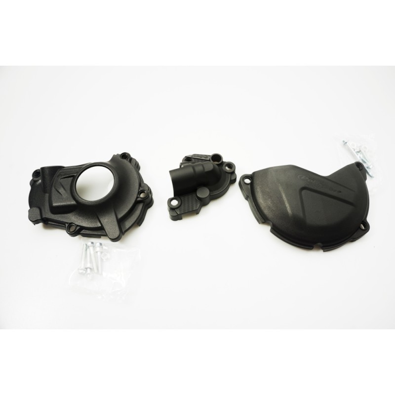 Osłony pokrywy do YAMAHA YZ 450F \'18-\'22 - Zestaw POLISPORT