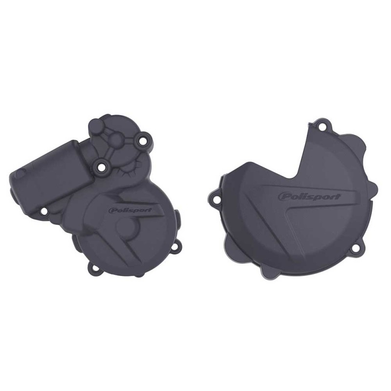 POLISPORT WYPRZEDAŻ ZESTAW OSŁONA POKRYWY ALTERNATORA ORAZ OSŁONA POKRYWY SPRZĘGŁA HUSQVARNA TE 250/300 '14-'16 KOLOR