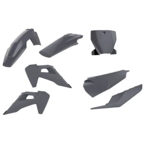 Komplet plastików Husqvarna TC/FC TPI '19-'22 - Tablica przednia i osłony amortyzatorów