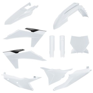 Komplet plastików KTM SX/SX-F/XC/XC-F \'23-\'24 z tablicą przednią i osłonami amortyzatora