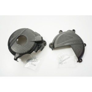 Osłona pokrywy alternatora i sprzęgła Suzuki DRZ 400 '00-'24 czarna