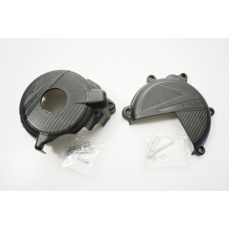 Osłona pokrywy alternatora i sprzęgła Suzuki DRZ 400 '00-'24 czarna