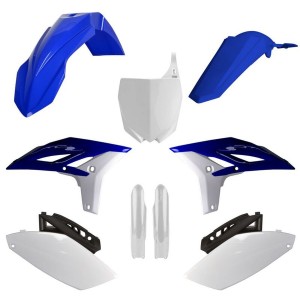 Komplet plastików POLISPORT do YAMAHA YZ 250F '10-'13 + tablica przednia i osłony amortyzatorów