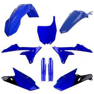 POLISPORT KOMPLET PLASTIKÓW (FULL KIT) YAMAHA YZ 250F '14-'18; YZ 450F '14-'17 Z TABLICĄ PRZEDNIĄ