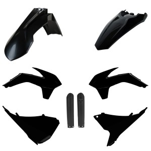 Komplet plastików POLISPORT KTM EXC/EXC-F '16 czarny