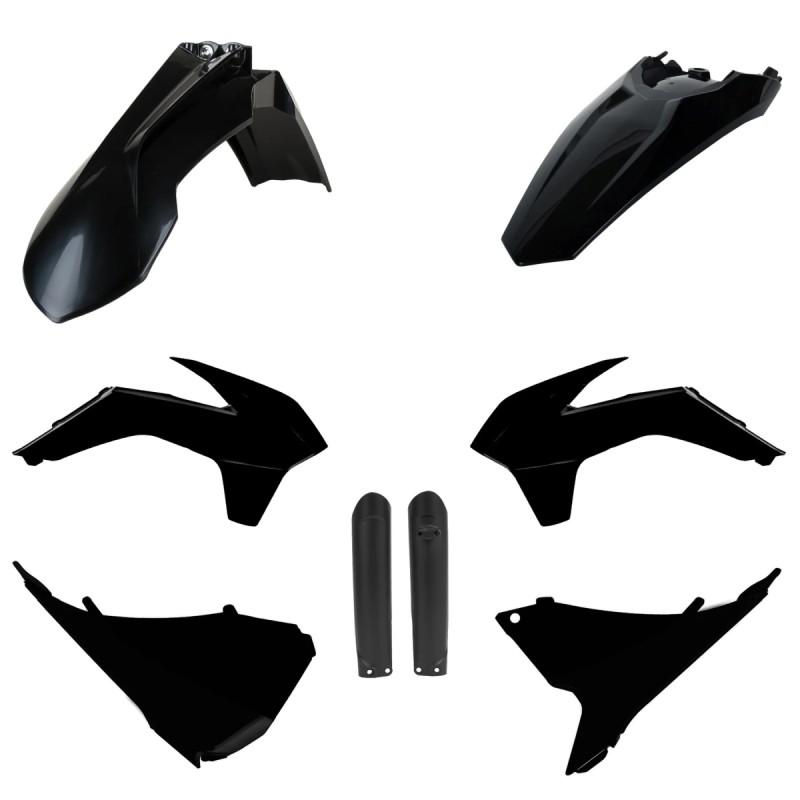 Komplet plastików POLISPORT KTM EXC/EXC-F '16 czarny