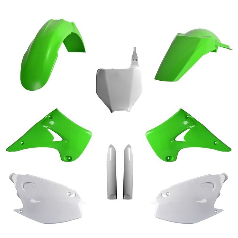 Komplet plastików POLISPORT KX 125/250 '03 + tablica przednia