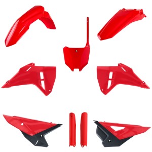 Komplet plastików POLISPORT dla HONDA CRF 250R/250RX/450R/450RX '25 z tablicą rejestracyjną