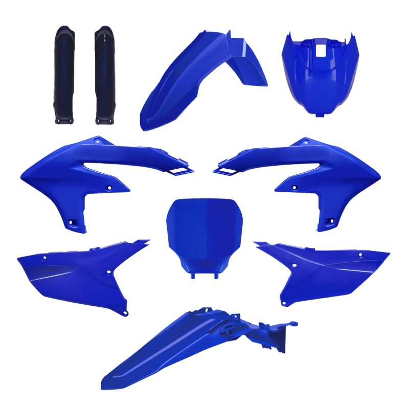 POLISPORT KOMPLET PLASTIKÓW (FULL KIT) YAMAHA YZ 250F '24-'25; YZ 450F '23-'25 Z TABLICĄ PRZEDNIĄ (8680900001)