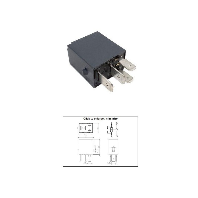 DZE PRZEKAŹNIK (RELEY, POWER) HONDA; HUSQVARNA; KTM