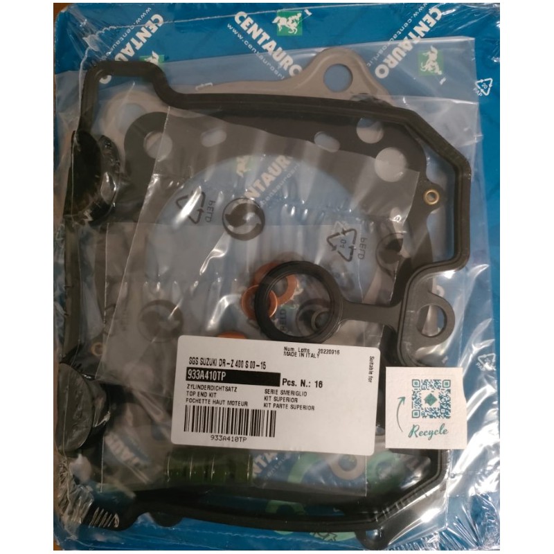 Centauro Uszczelki Top-End Suzuki DRZ DRZ 400 S '00-'17, LTZ / LT-Z 400 Quadsport '03-'14, Kawasaki KLX 400 '03-'06, KF