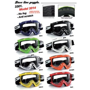 PROGRIP GOGLE PG3301-102 NASWA KOLOR CZARNY (SZYBA PG3210 ANTISCRATCH, NO FOG, ANTI UV)