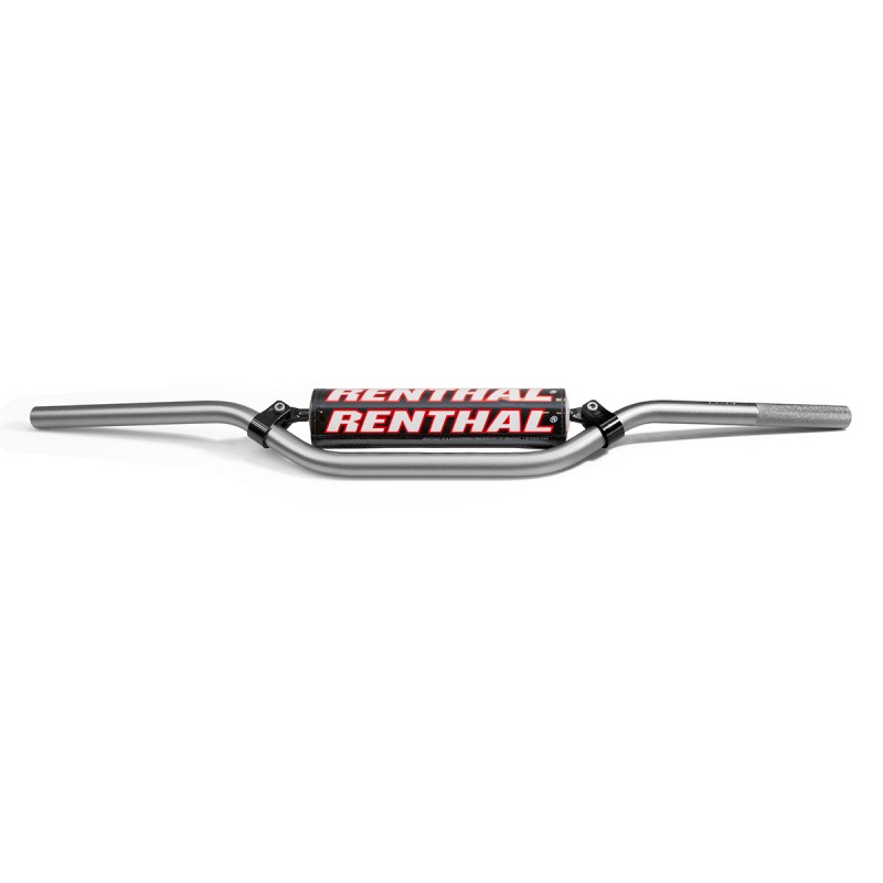 Kierownica motocyklowa Renthal 7/8 cala (22mm) kolor tytanowy z gąbką