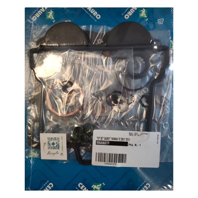 Centauro uszczelki top-end Yamaha YZF 250 '19-'24, WRF 250 '20-'24, Fantic XEF 250 '21-'23