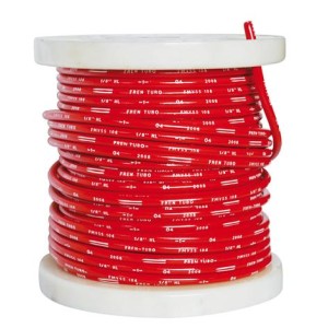 FREN TUBO PRZEWÓD HAMULCOWY KOLOR CZERWONY - 1 MB (ODCINEK 1M)