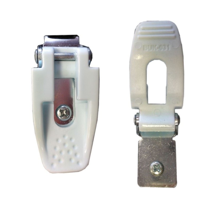 Klamra do butów SHOT RACING Race 6/4/2/2 Kid White - wyprzedaż