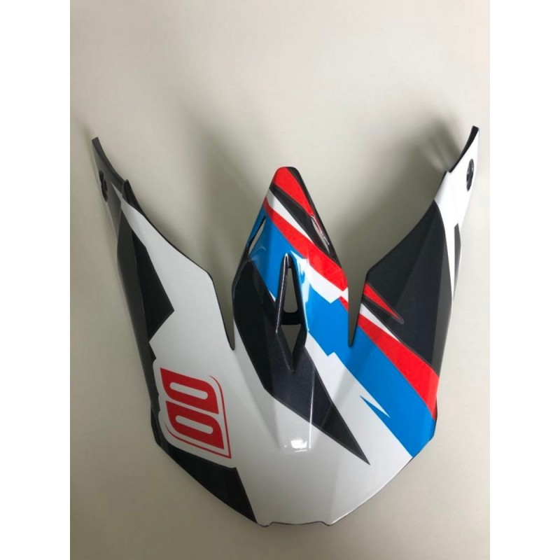 Wyprzedaż części daszka do kasku Furious Score Black/Blue/Red - Shot Racing