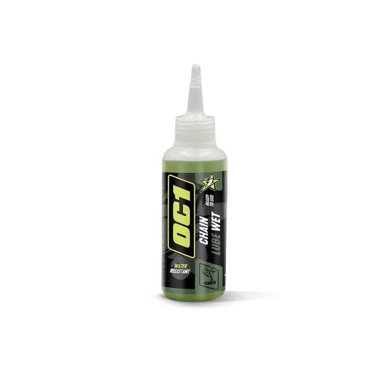 OC1 SMAR DO ŁAŃCUCHA ROWEROWEGO Chain Lube Wet 125ml - Skuteczna ochrona łańcucha rowerowego