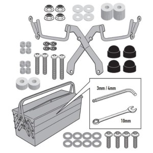 Mocowanie szyby KAPPA 3122SK do Suzuki GSX-S 1000 '21-'25