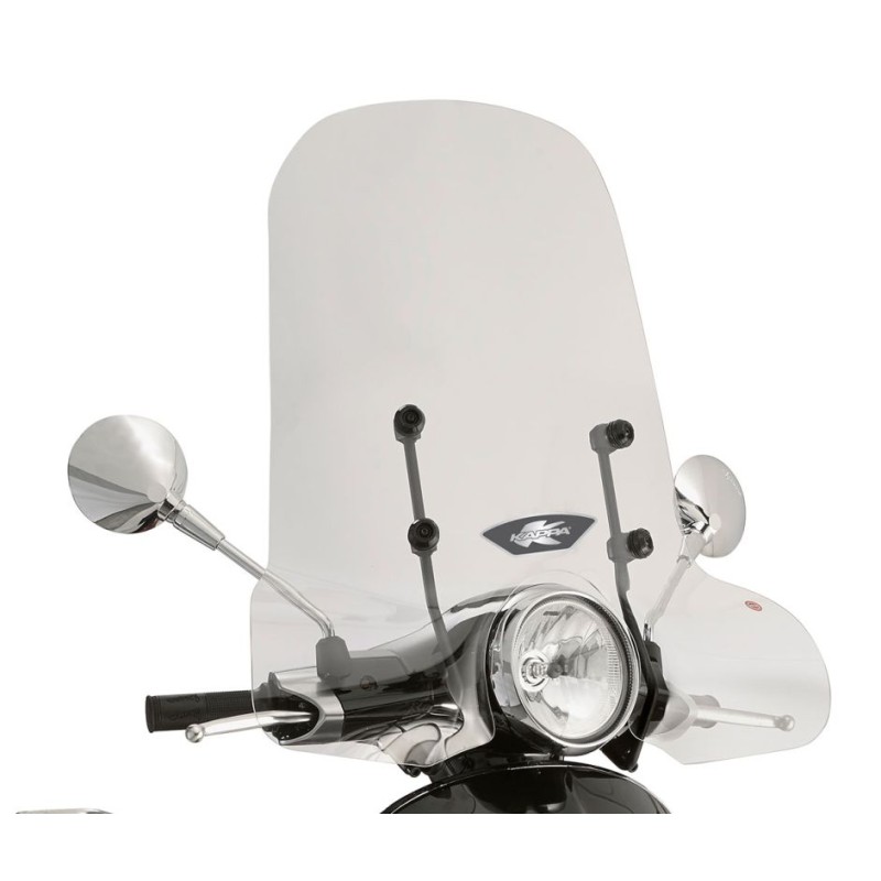 Mocowanie szyby KAPPA 5608AK do Vespa Primavera 50-125-150 i Vespa Sprint 50-125-150