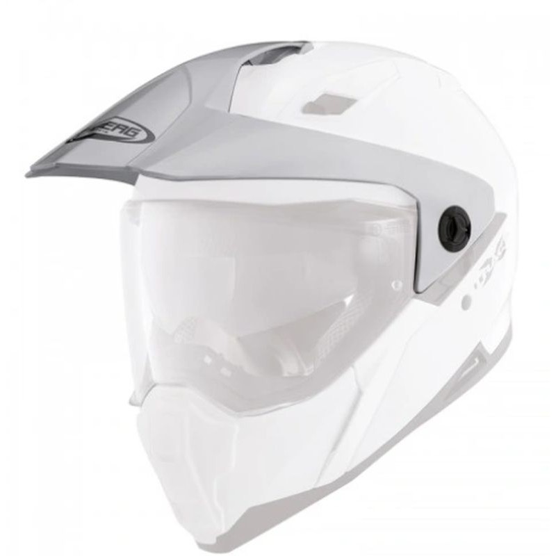 CABERG CZĘŚCI WLOT WENTYLACYJNY/POWIETRZA SZCZĘKI PASUJE DO KASKU XTRACE BIAŁY