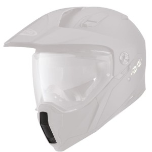 Części wlot wentylacyjny do kasku XTRACE - czarne matowe