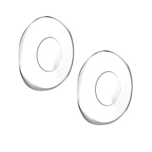 Część zaślepka/klapka do kasku Caberg Uptown biała mat