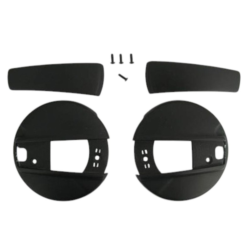 Caberg Części Pokrywa/Zaślepką/Klapka Mechanizmu Szczęki do Kasku Ghost/Ghost X Czarny Mat