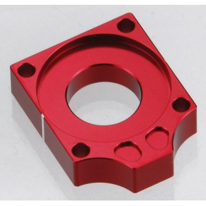 Napinacz tylnej osi Honda CRF 250R '10-'12, CRF 450R '09-'12 - Kolor czerwony