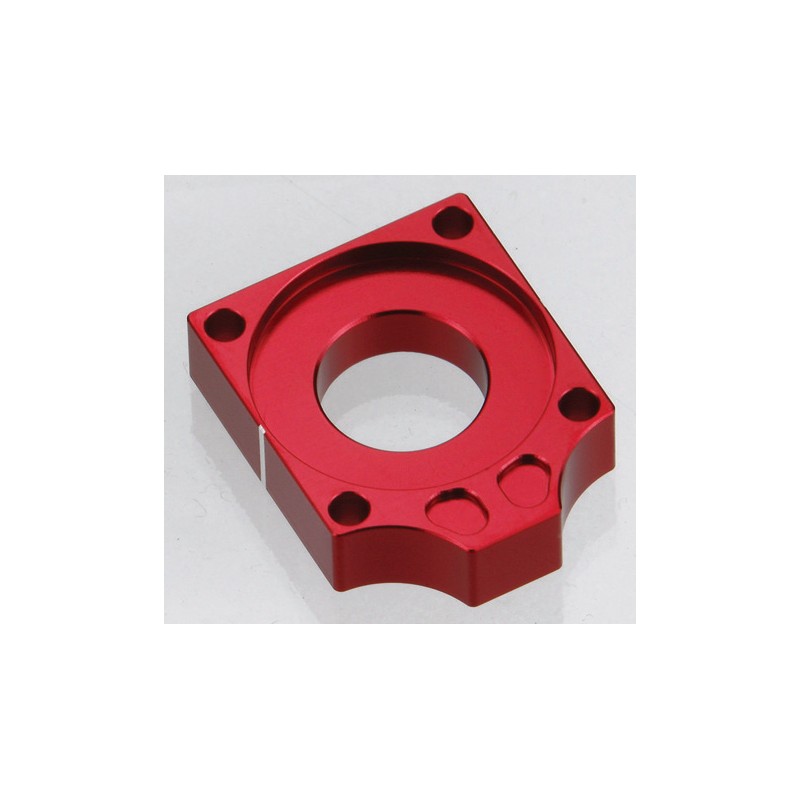 Napinacz tylnej osi Honda CRF 250R '10-'12, CRF 450R '09-'12 - Kolor czerwony