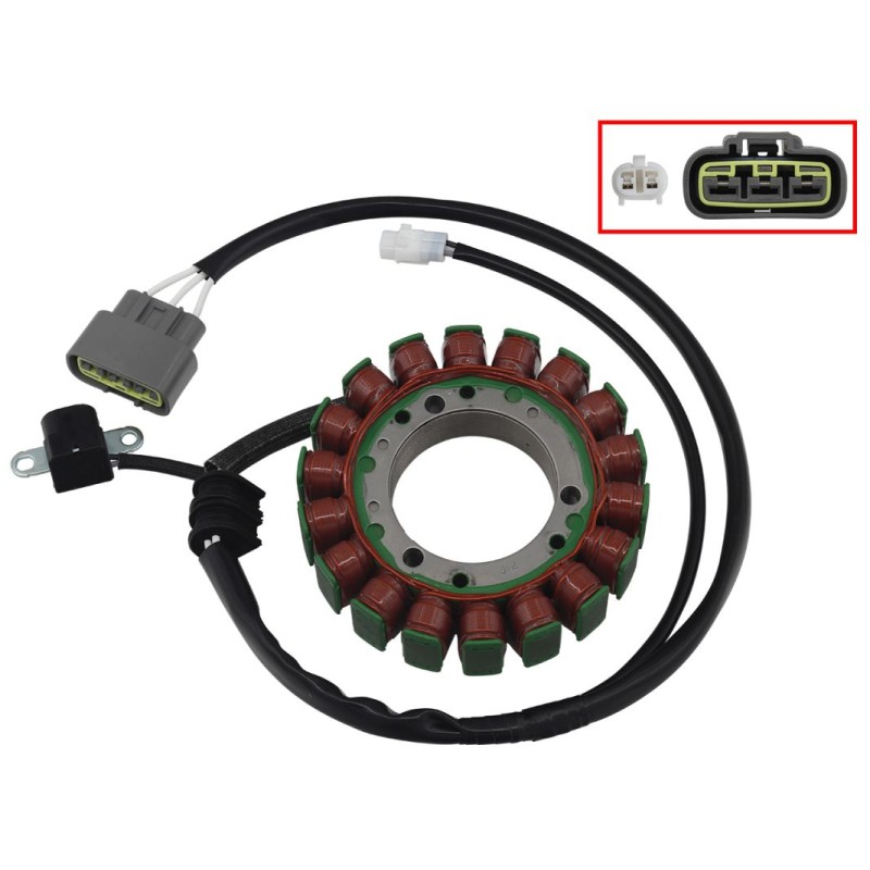 Bronco Uzwojenie Alternatora Stator Yamaha YFM 450 Kodiak 4WD / EPS / Hunter '18-'24