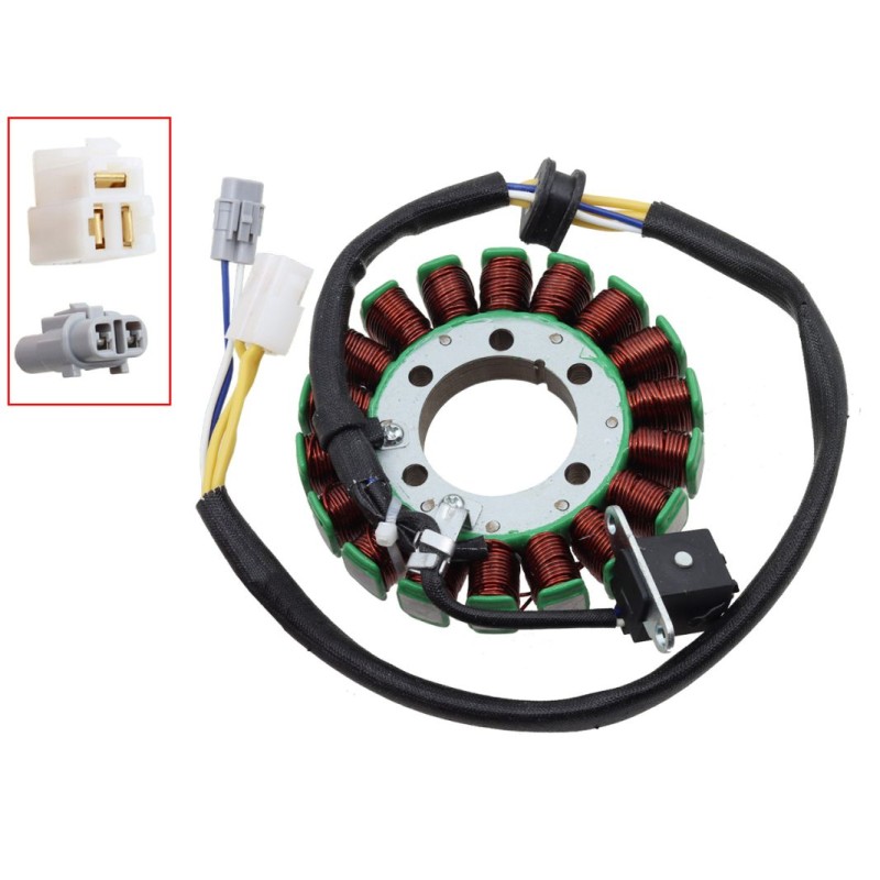 Bronco Uzwojenie Alternatora Stator Suzuki LT-R 450 / Z '06-'09 (OEM: 32101-45G10: 32101-45G00: 32101-45G11)