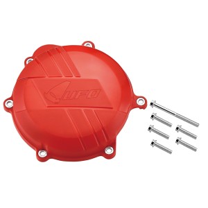 UFO Osłona Pokrywy Sprzęgła Honda CRF 250 '10-'17 Kolor Czerwony