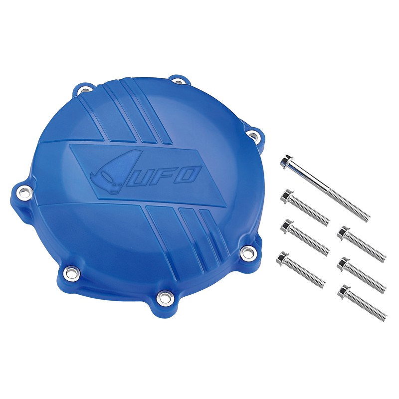 UFO Osłona Pokrywy Sprzęgła Yamaha YZF 250 '14-'17, WRF 250 '15-'17 - Niebieski