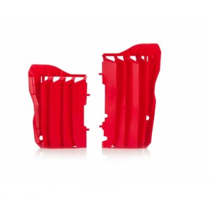 UFO OSŁONY CHŁODNICY (KRATKI) HONDA CRF 250 R '18-'19, CRF 250 RX '19 - KOLOR CZERWONY