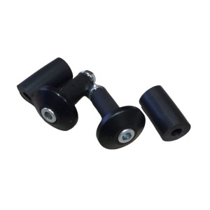 AKRYBIUS CIĘŻARKI KIEROWNICY (CIENKIE) KOLOR CZARNY - Komplet 2490030000