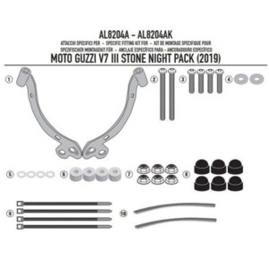 KAPPA Mocowanie Szyb 100ALBK, 140AK, 140SK do Moto Guzzi V7 III Stone Night Pack (19)