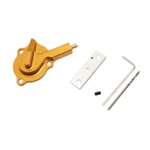 Akcelerator pokrywa pompy gaźnika z regulacją - kolor złoty