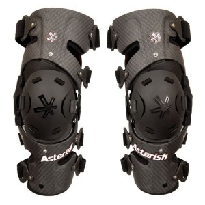 asterisk ortezy stawu kolanowego (para) model carbon cell 1.2 pro kolor czarny/carbon rozmiar l