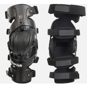 Ortezy stawu kolanowego Carbon Cell Pro XL - Czarny/Carbon | Asterisk