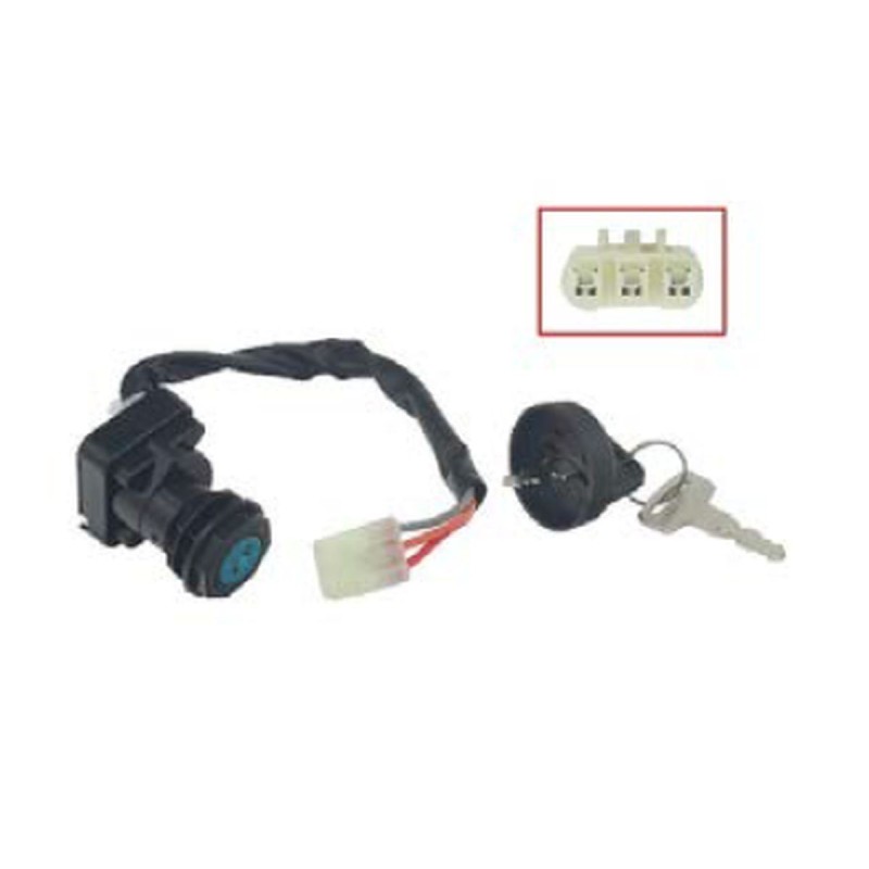 Stacyjka Arctic Cat 250/300/375/400/500 '01-'07, Suzuki LT-F 250 Ozark '02-'14, LT-Z 400 Quadsport '03-'04