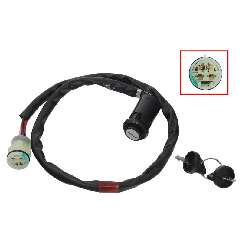 Stacyjka Honda TRX 350 00-06, TRX 400 04-07, TRX 420 07-22, TRX 450 02-04, TRX 500 07-19, TRX 520 20-22 - Bronco