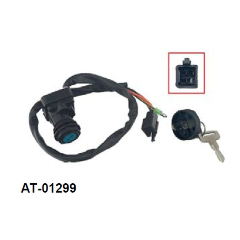 Bronco Stacyjka Suzuki LT-Z 50 '06-'19, LT 80 Quadsport '87-'06 (OEM: 37110-40B00/37110-40B01)