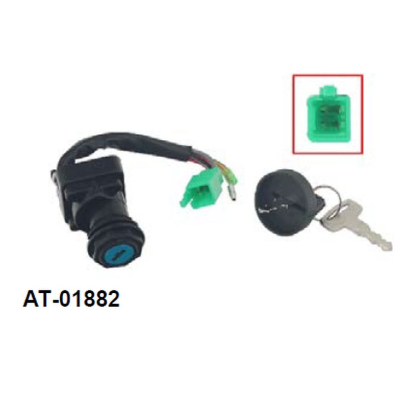 Stacyjka Suzuki LT-F 250 Quad Runner '99-'02, LT-4WD/4WDX '87-'98 - OEM 37110-19B01, 37110-19B02, 37110-19B03