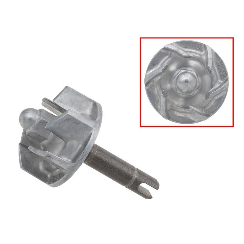 Bronco wałek i wirnik pompy wody Yamaha YFM 660 Grizzly YXR 660 Rhino