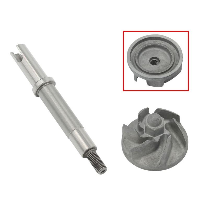 Wałek i wirnik pompy wody do HONDA TRX 650, TRX 680, MUV 700/SXS 700 PIONEER